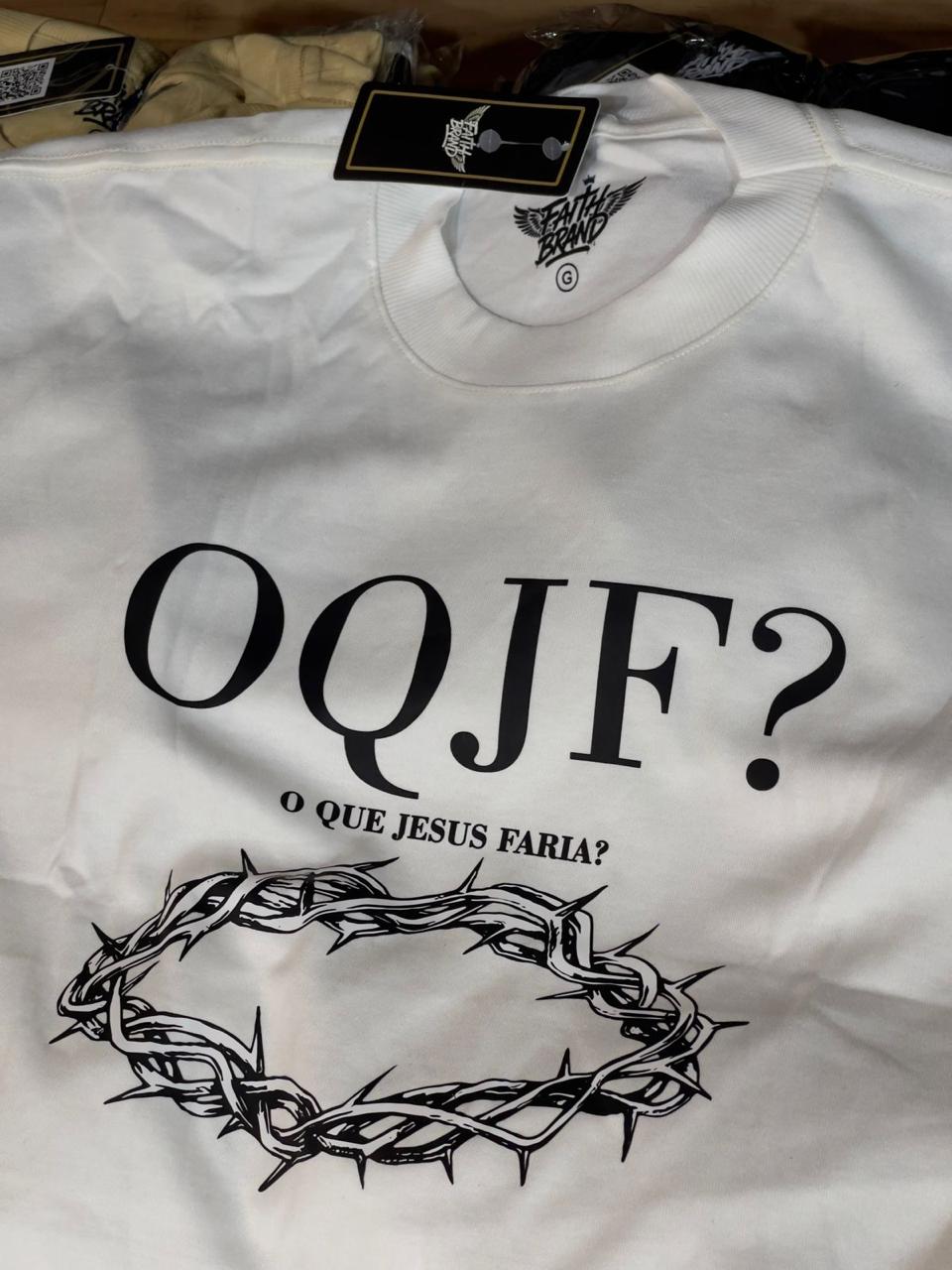 Camiseta OQJF - O Que Jesus Faria?